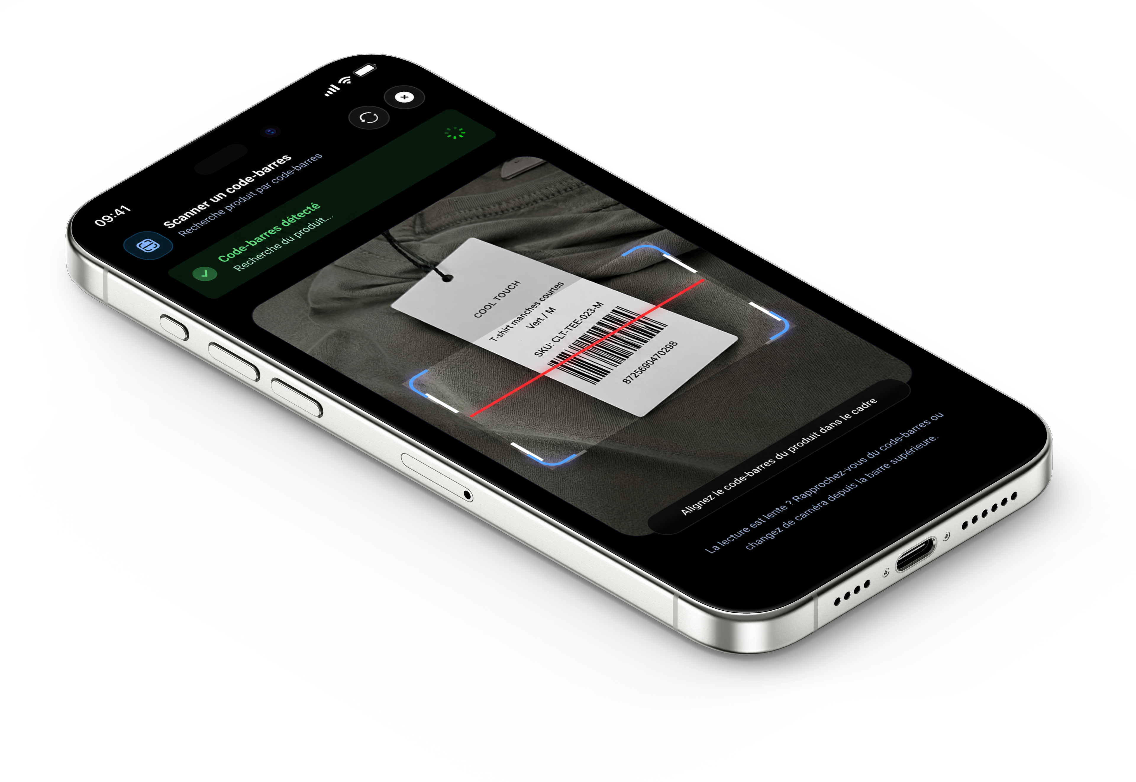 Scan produit caisse POS Mobile